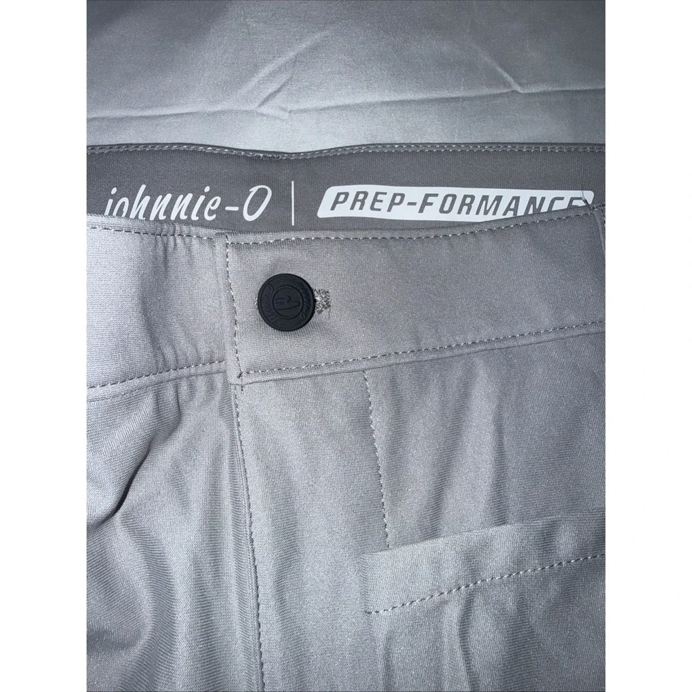 Johnnie-O Prep-Formance Pants Cross Country Performance Mens Sz 40x32 Gray
